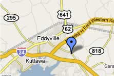 Eddyville Location Map