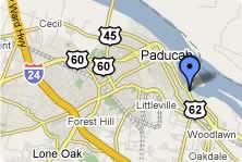 Paducah Location Map